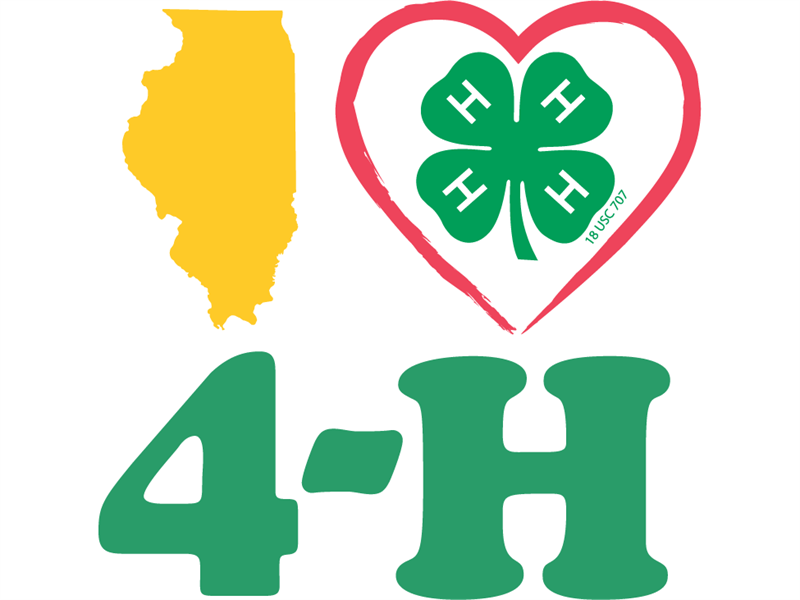 Logo for 2025 DeKalb County 4-H Fair