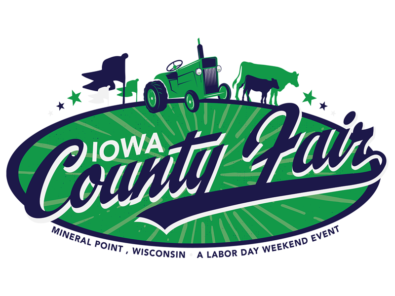 Logo for 2025 Iowa County WI Junior Fair