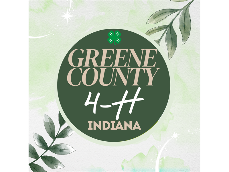 Logo for 2025 Greene County 4-H Fair