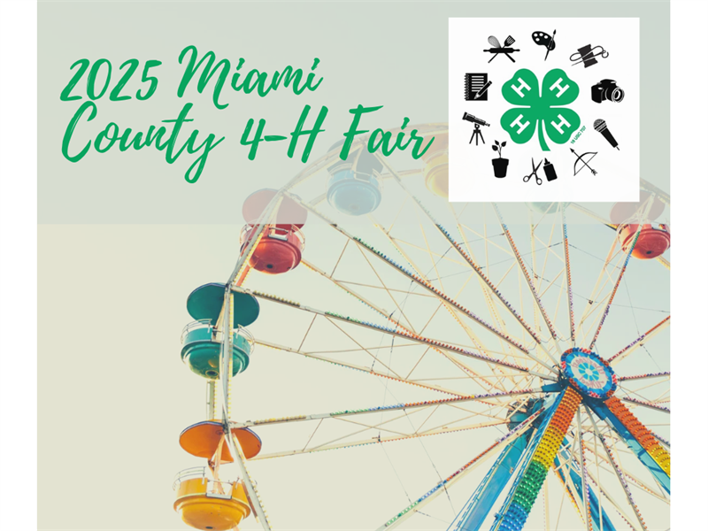 Logo for 2025 Miami County 4-H Fair
