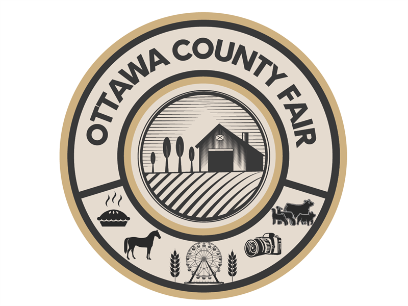 Logo for 2025 Ottawa County Fair