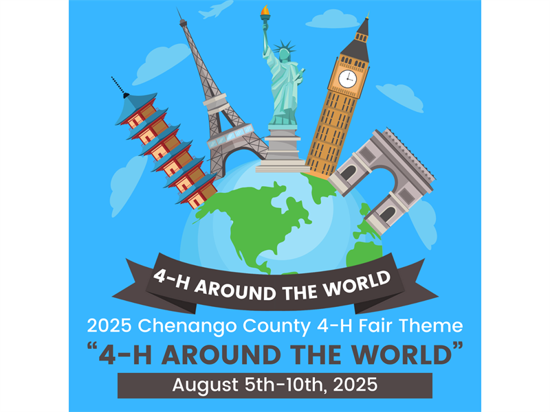 Logo for 2025 Chenango County 4-H Fair
