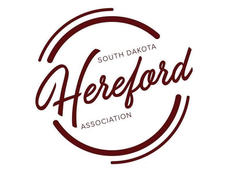 Logo for 2025-2026 South Dakota Hereford Association Shows