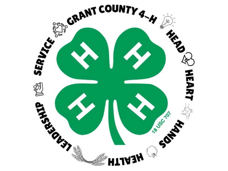 Logo for 2026 Grant County 4-H