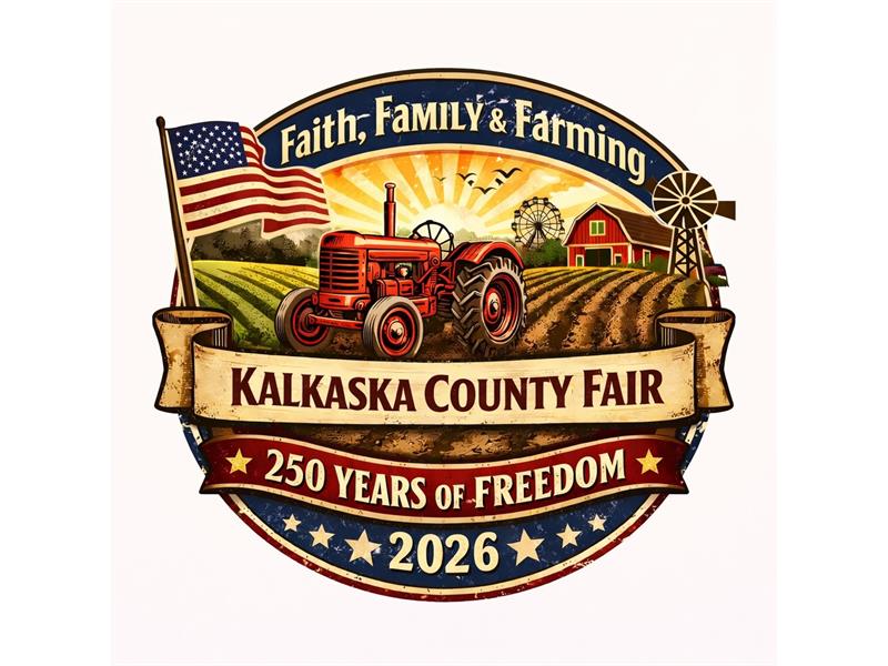 Logo for 2026 Kalkaska County 4-H Livestock Fair