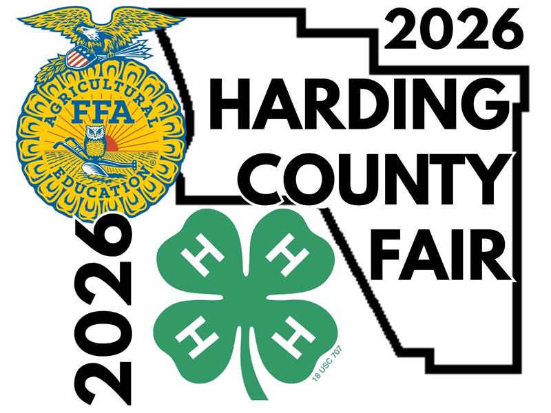 Logo for 2026 Harding County Fair