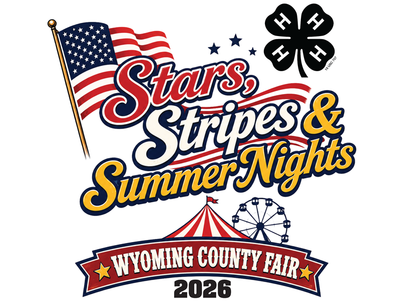 Logo for 2026 Wyoming County Fair