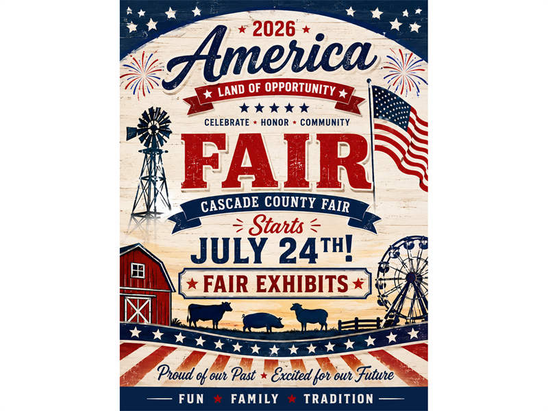 Logo for 2026 Montana State Fair 4-H Exhibits